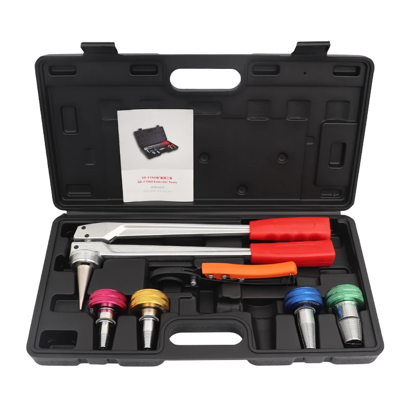 Uponor PEX Pipe Tube Expander 16 20 25 32mm ProPEX Expansion Tool Kit for Water and Radiator Connection