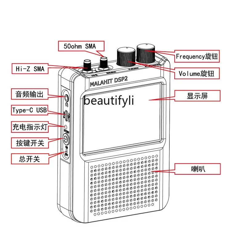 Прошивка Asmt42, оригинальная система 2-го поколения, малахитовое радиоприемник