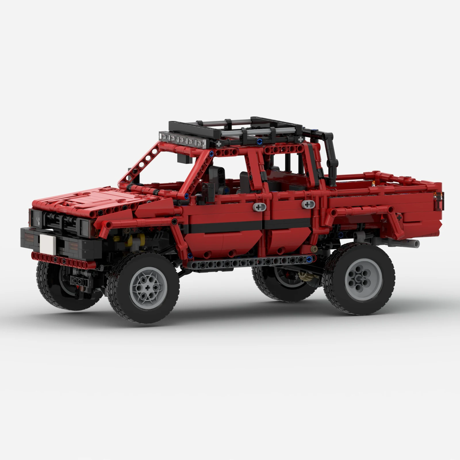 

4x4 Hilux Crew cab Pickup Building Blocks Speed Champion Classic Racing Model Children's Toys Gift Technology Building Blocks