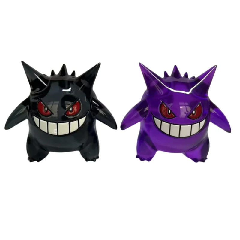 Pokémon Action Figures Transparent Color Gengar Collectible Models Ornaments Anime Characters Kids Toys Christmas Birthday Gifts