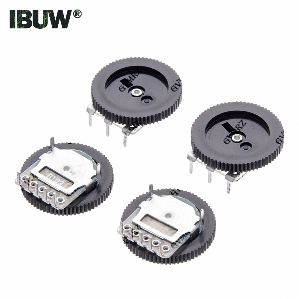 10pcs/lot Dial Potentiometer 1K 5K 10K 20K 50K 100K Ohm  3 5 Pins B102 B502 B103 B203 B503 B104 image 2