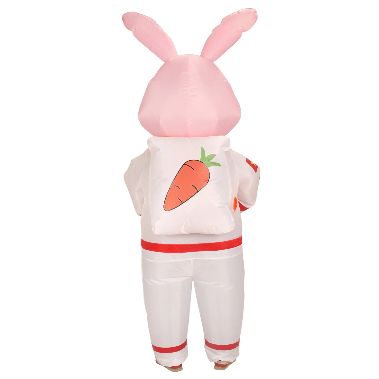 Astronaut Rabbit Inflatable Costume for Adult Mascot Carnival Party Air Blow Up Suit Funny Stage Performance Atmosphere Props