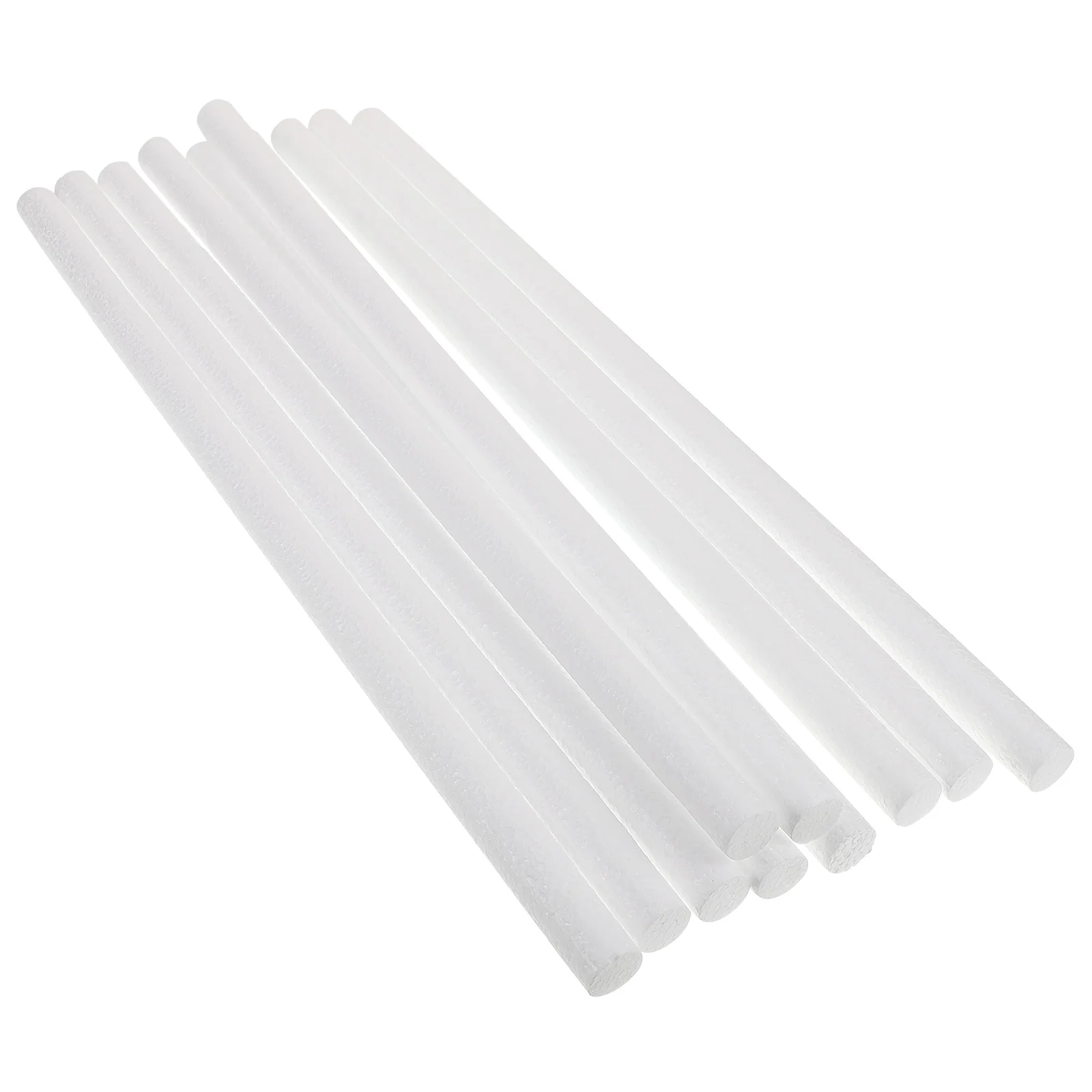 

10 Pcs Furniture Protective Foam Strips Cylinder Padding Couch Cover Sticks Gap Filler for Sectional Cushion Grip White Closure