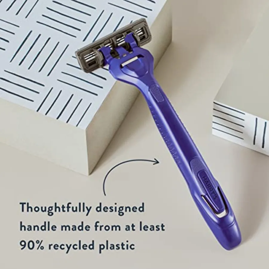 ماكينة حلاقة للاستعمال مرة واحدة للرجال 10 عدد 3 شفرات شفرات حلاقة رجالية للسفر وراحة OntheGo مثالية للاستخدام اليومي لرحلة عمل في صالة الألعاب الرياضية