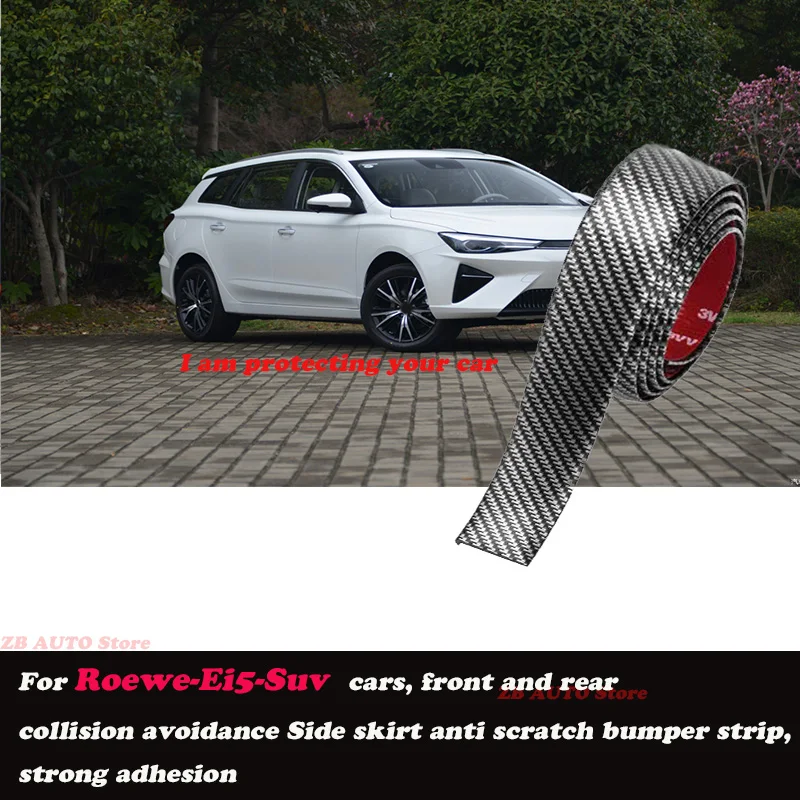 

Strong adhesive bumper strip, front and rear lip side skirts, collision and scratch resistant suitable For Roewe Ei5 Suv