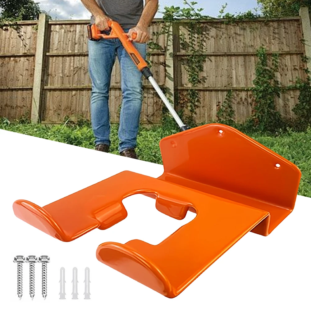 

2 шт. крючки для хранения триммера для травы, сверхмощный крючок для газонокосилки, кронштейн для сада