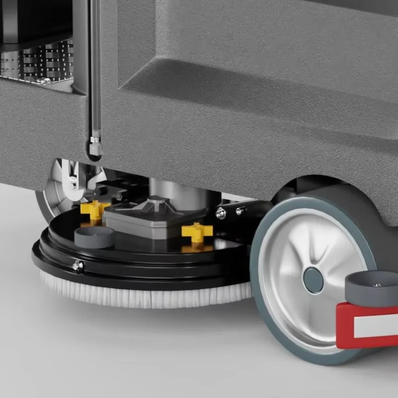 التنظيف الصناعي غسالة أوتوماتيكية غسالة تجارية لتنظيف الأرضيات الاسمنتية المزدوجة للسيارات #5