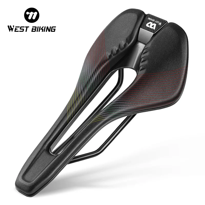 

Велосипедное сиденье WEST BIKING, профессиональные седла для шоссейного велосипеда, полые дышащие легкие седла для триатлона, гонок, MTB, велосипедные детали