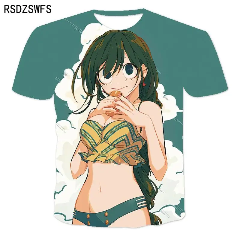 My Hero Academia Boku No Hero Academia 3D Print T Shirt Man Women Children Anime Streetwear Short Sleeve Boy Girl Kids Tops Tee