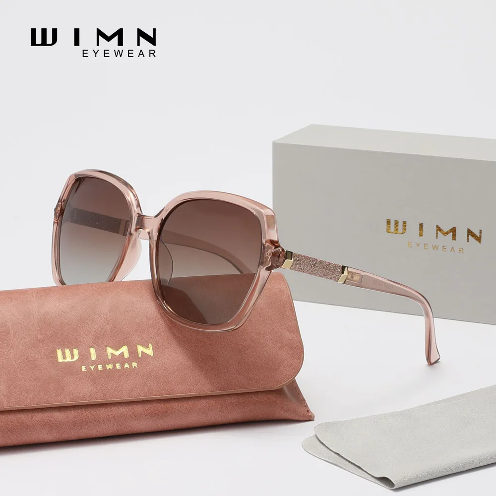 

WIMN Trendy Sunglasses Women Luxury UV400 Protection Female Eyewear Retro Sun Shades for Lady Eyewear Accessory