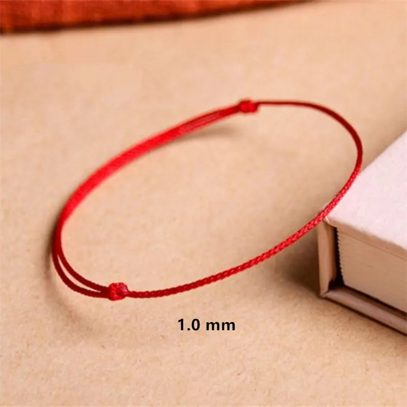 Handmade Red Lucky Knot Bracelet Rope Lucky Bangle Women Lovers\' DIY Best Friends Lucky Bracelet Size Adjust Drop Shipping