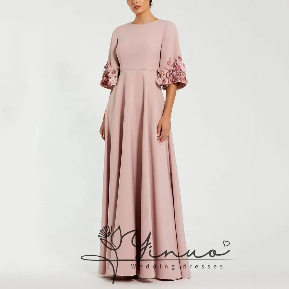 

customized Long Green Evening Dresses with Ruffles A-Line Taffeta One Shoulder Pleated Floor Length Party Dress for Women