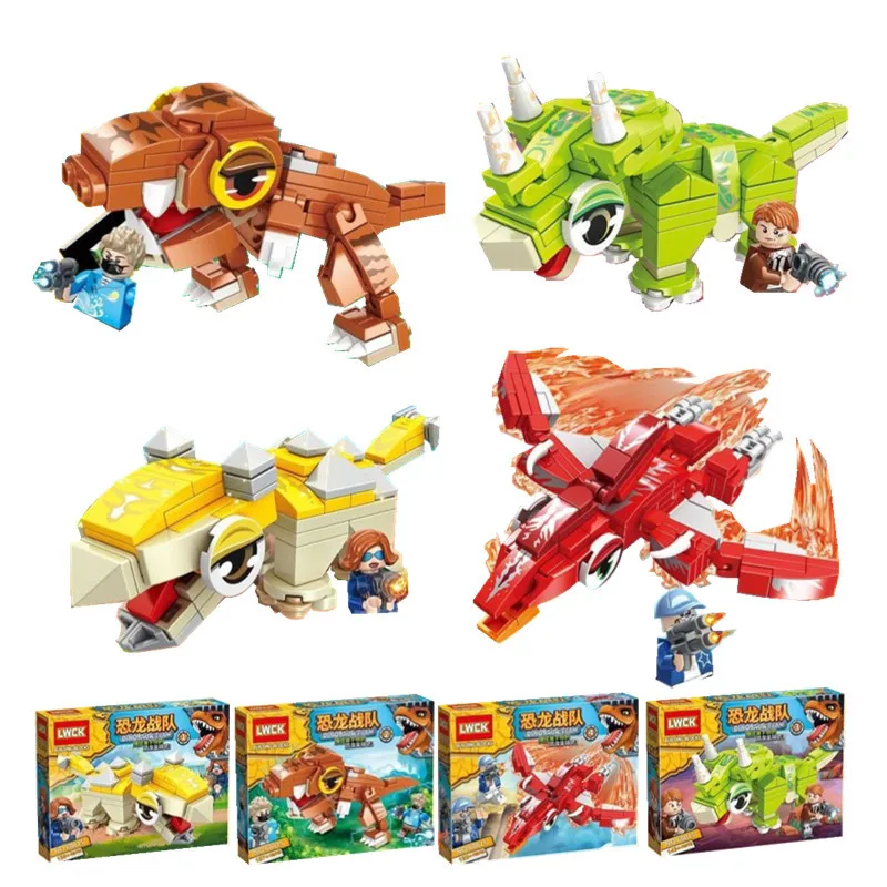 Jurassic Age Dinosaur Prehistoric Planet Brick Compatible Legodinosaur Toy Building Block Brick Children Toys Gifts Boy