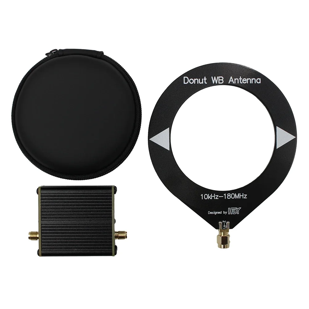 Donut Broadband Antenna Frequency 10kHz-180MHz With Converter Impedance Network Analyzers Antenna Measurement Broadband