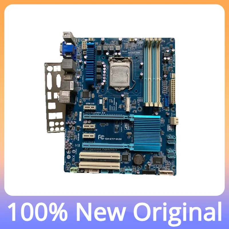 

Original Ga-z77-d3h 1155 Ddr3 32gb Atx Compatible With Z77 Overclocking Desktop Board Sata Iii Usb3.0