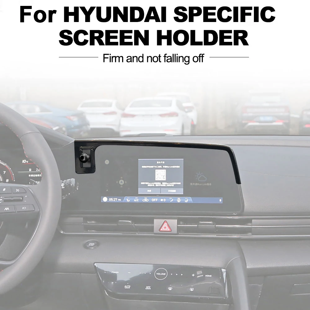 For Hyundai Elantra 2021-2022 10.25 inch Specific Screen Holder Car Phone Holder Mount Navigation Fixed Clip Clamp Accessories
