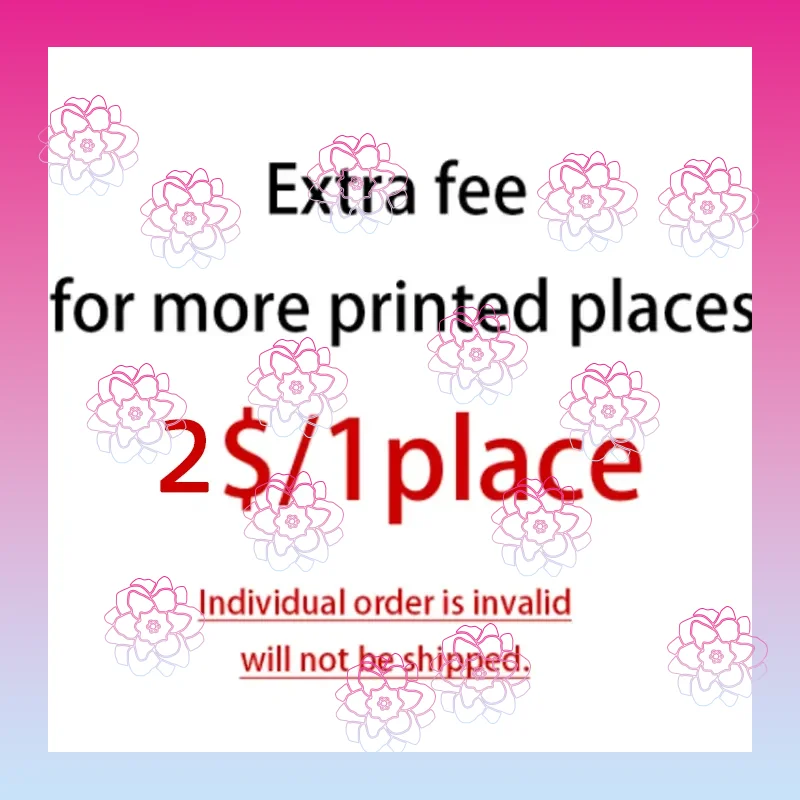 

Дополнительная плата на заказ Спасибо за оплату, спасибо, я желаю вам отличный опыт покупок.