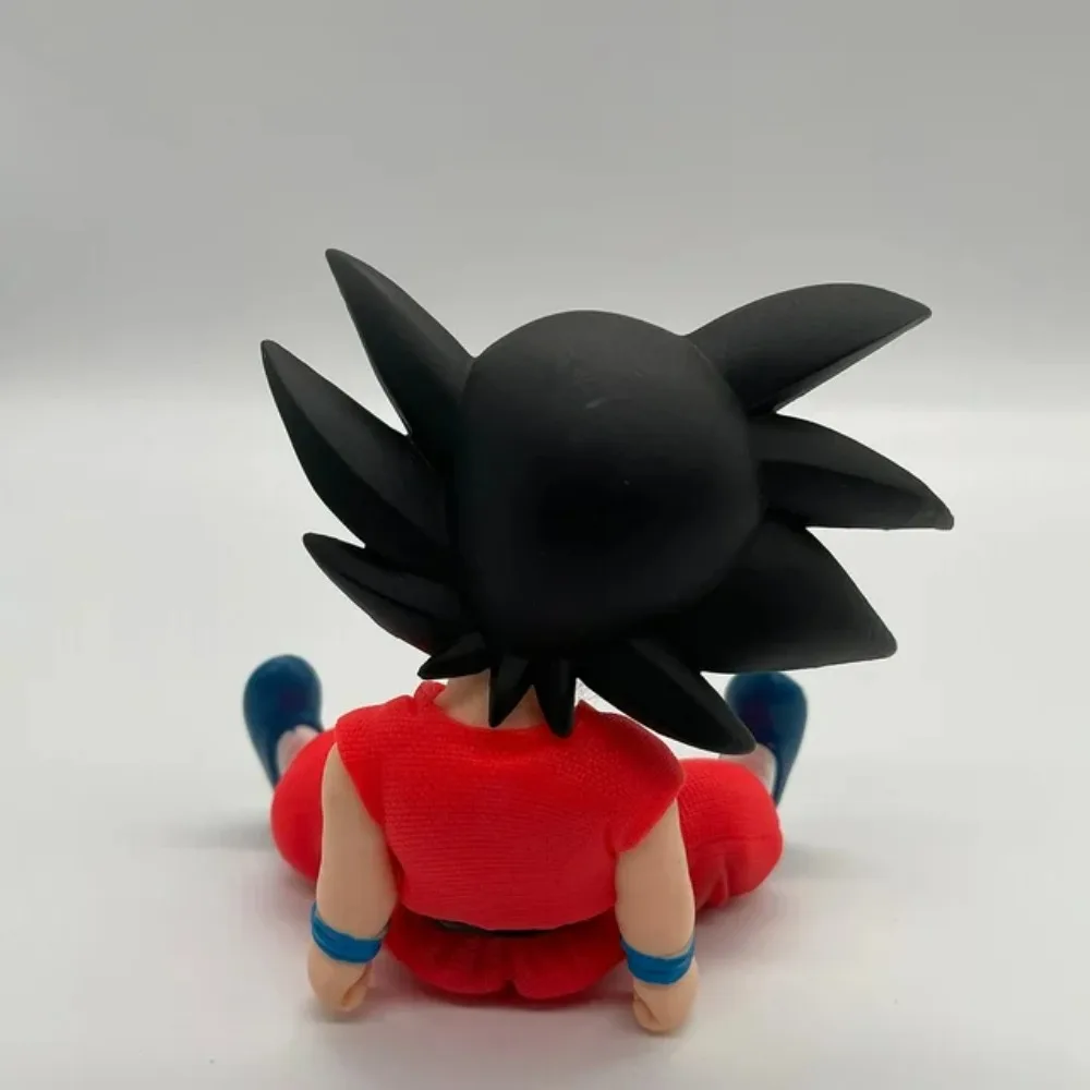 Dragon Ball Anime Character Dragon Ball Sleepy Goku Q-Version Model Character PVC Statue Series Toy Children's Christmas Gift