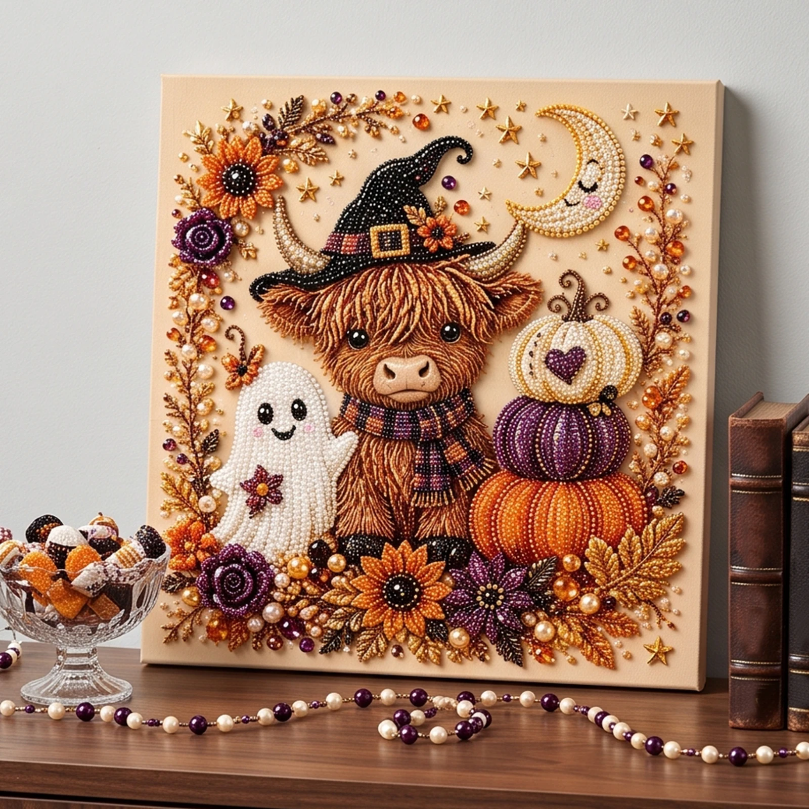Halloween Spook Parel Diamant  - Art Craft Animals recensie en prijs