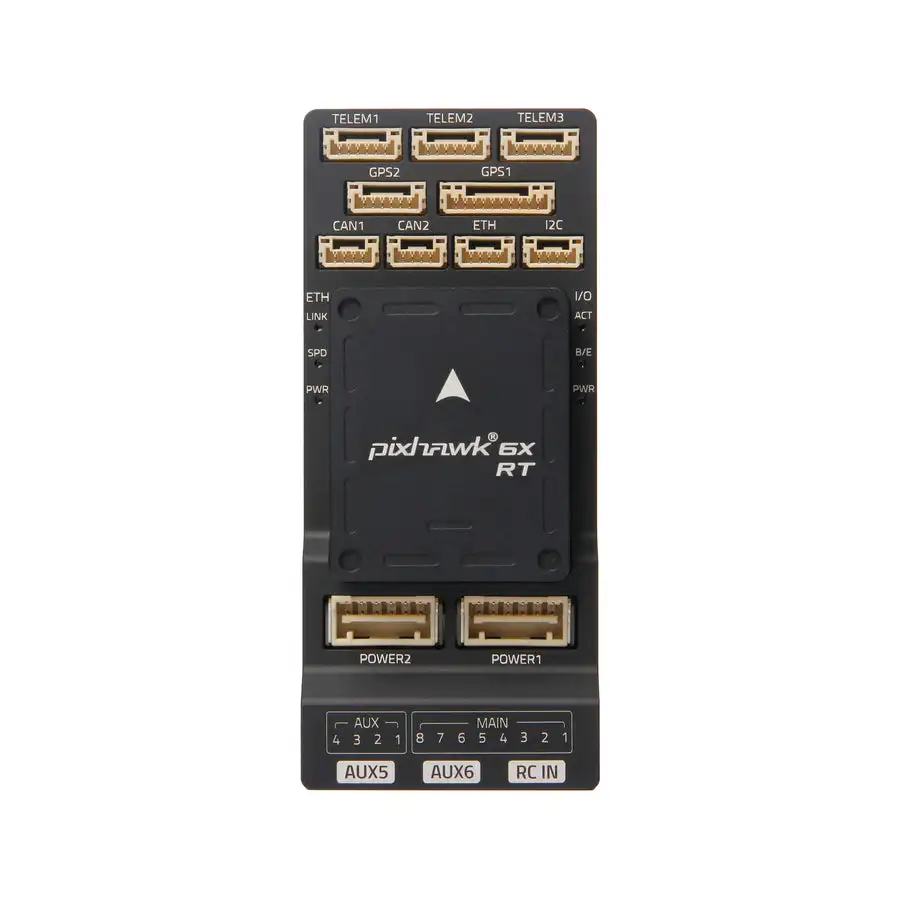 HolyBro Pixhawk 6X-RT + Standard v2A PIXHAWK Baseboard - SKU: 11064+18117+15011