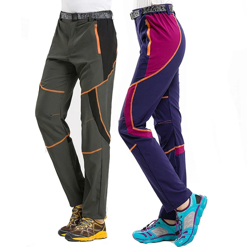 

Summer Thin Quick Dry Pants Women Men Breathable Sports Outdoor Fishing Camping Climbing Trekking Hiking Pants Stretch Trousers
