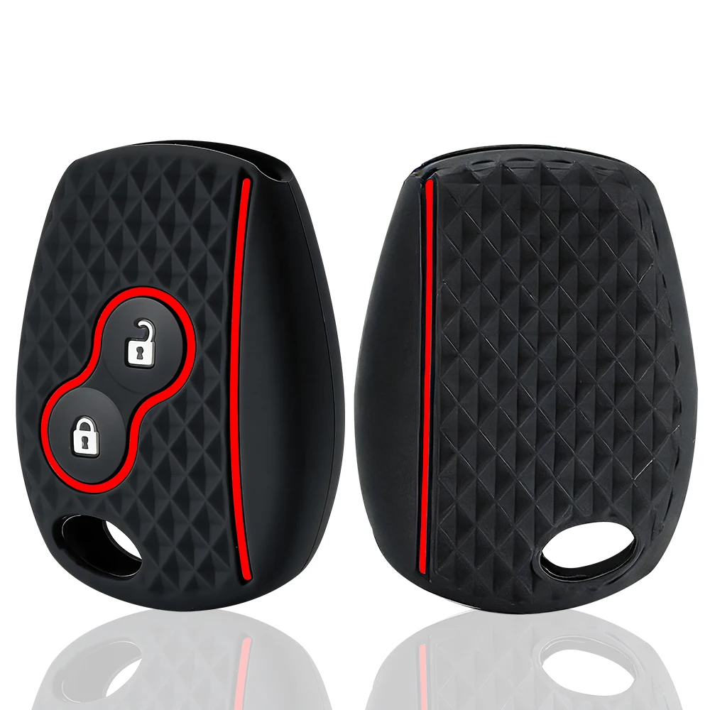 For Renault Case Keychain Car Key Holder For Trafic Sandero Clio 3 Logan Duster Lada Largus Nissan Almera Terrano Key Case Shell