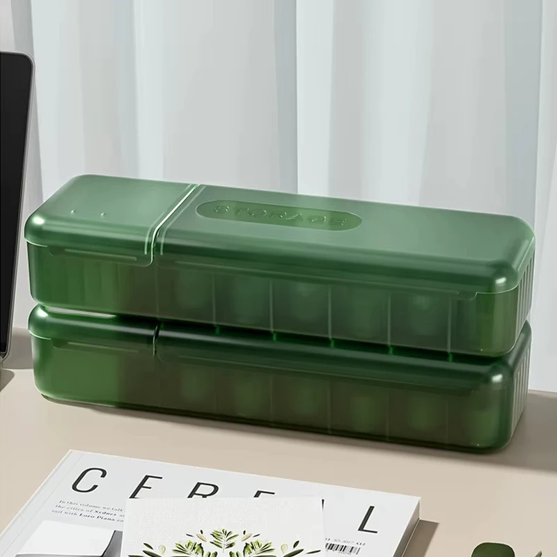 Multi Functional Cable Organizer Storage Box with Adjustable Dividers for Phone Charger Data Cord Power Line Desktop Case 2025