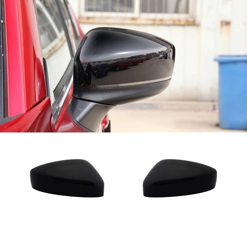 for Mazda CX5 CX-5 ll 2017 2018 2019 2020 2022 Exterior Rearview Mirror Cover Wing Door Side Cover Housing Replacement 2 Pieces