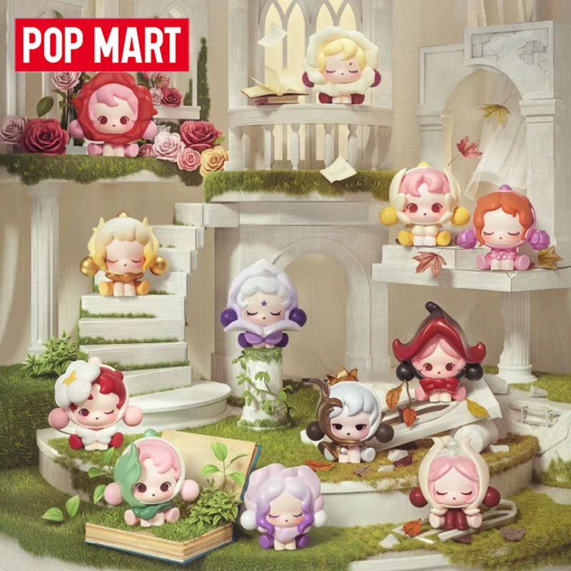 

POP MART POP BEAN SKULLPANDA Petals In Four Acts Series Mystery Box Genuine Blind Box Guess Toys Bag Ornament Figurines Home