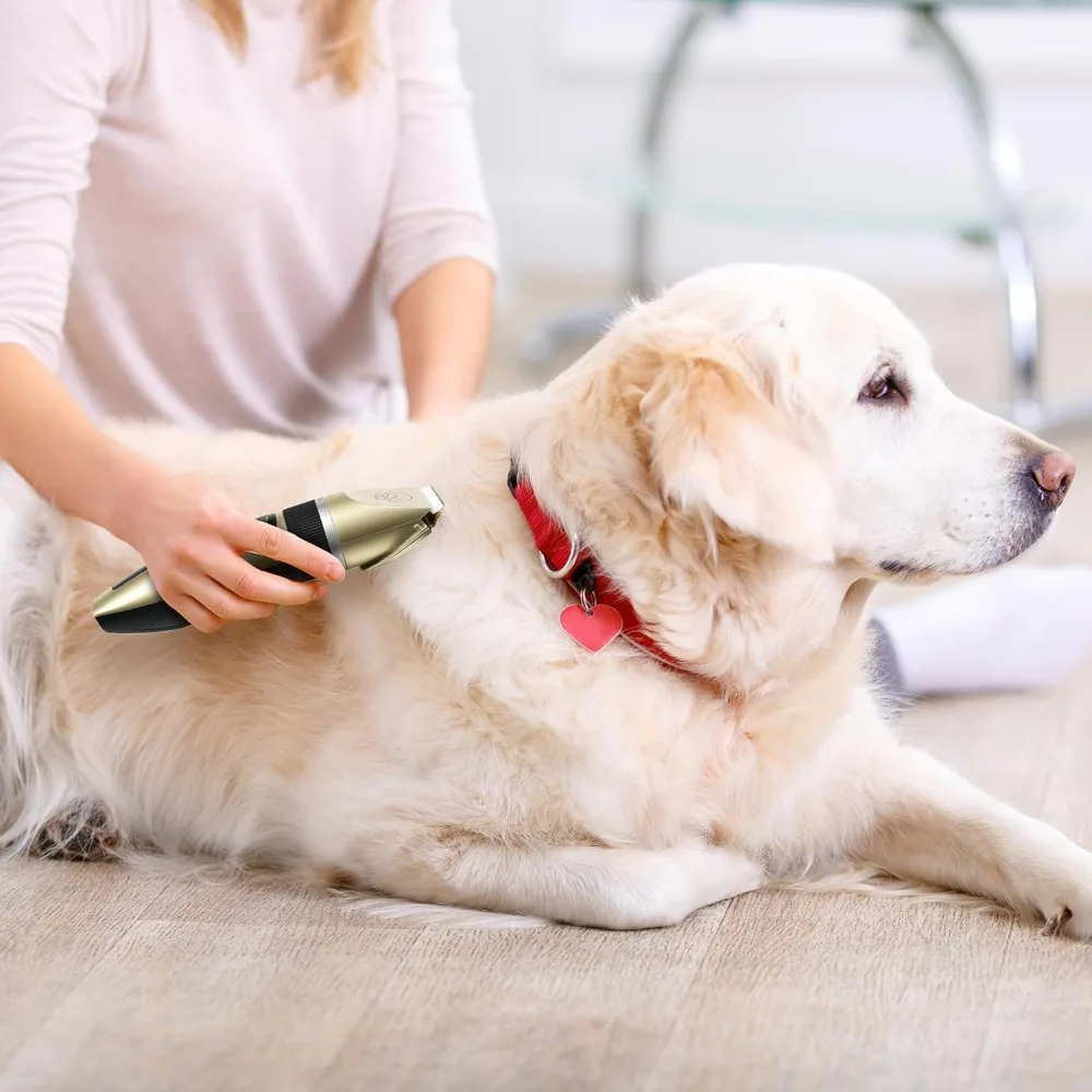 Dog Clipper Dog Hair Clippers Grooming Pet Cat Haircut Trimmer Shaver Set Cordless Rechargeable Professional Dog Hair Trimmer