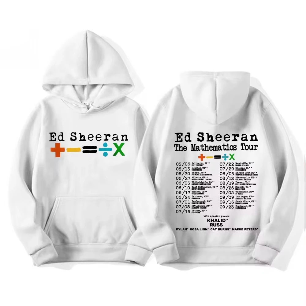 2025 جديد إد شيران جولة أوروبية هوديي Harajuku الهيب هوب البلوز القمم البلوز المشجعين هدية القمم #2