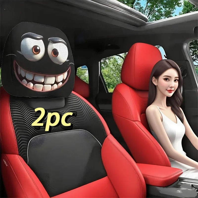 Specially designed for car headrests and neck pillows - featuring cute and happy classic cartoon characters