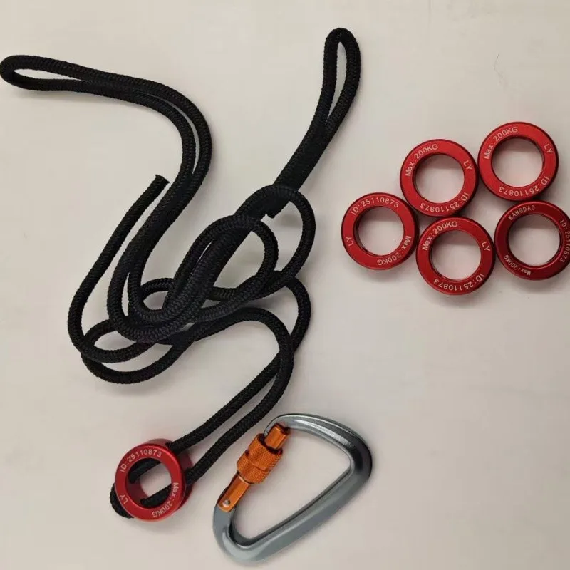 Suitable for tool fall prevention rope module, air conditioning installation, adjustable