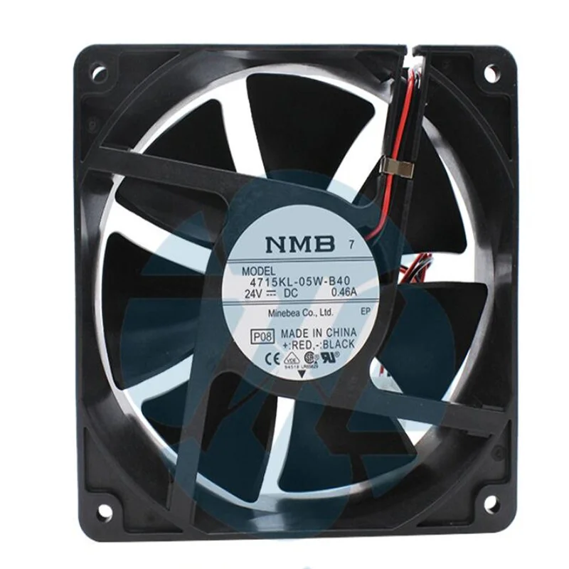 NMB 4715KL-05W-B40 12038 24V 0.46A  12cm two-wire inverter cooling fan