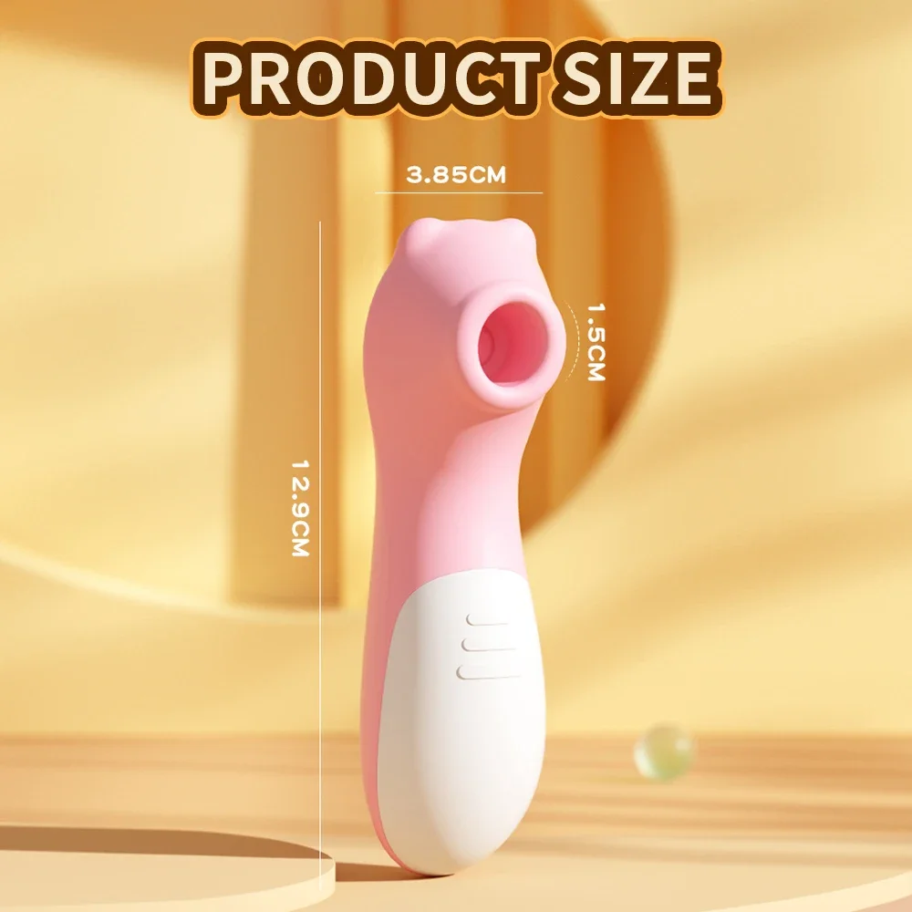 Adult Supplies Sucker Clitoris Sucking Vibrator Female Clit Oral Stimulator Nipple Vagina Sex Toys for Women Masturbator Goods