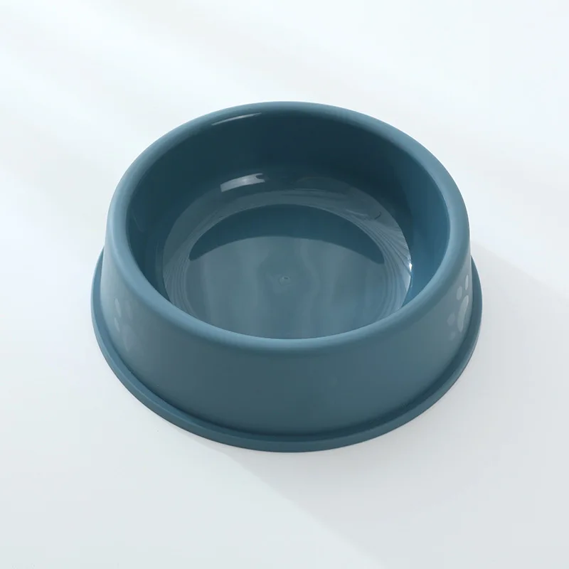 High Quality Solid Color Pet Bowls Candy-Colored Lightweight Plastic Single Bowl Small Dog Cat Pet Bowl Pet Feeding Water Tools view 5