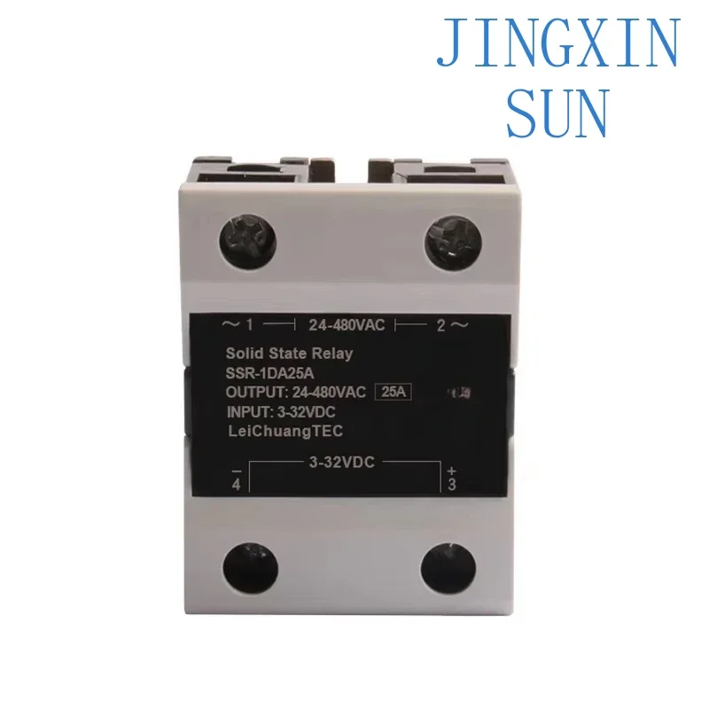 10A 25A 40A 60A 80A 100A 120A SSR DC to AC Single Phase Solid State Relay