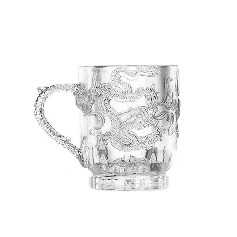 Flash Changing Dragon Cup Water Activated Light-Up Beer Coffee Milk Tea Wine Whisky Mug Travel Gift Taza