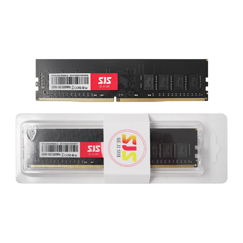 ذاكرة سطح المكتب SEJISHI 16GB DDR4 3200MHz - ترقية سهلة، توافق واسع، أداء مستقر للوحة الأم Intel المحددة