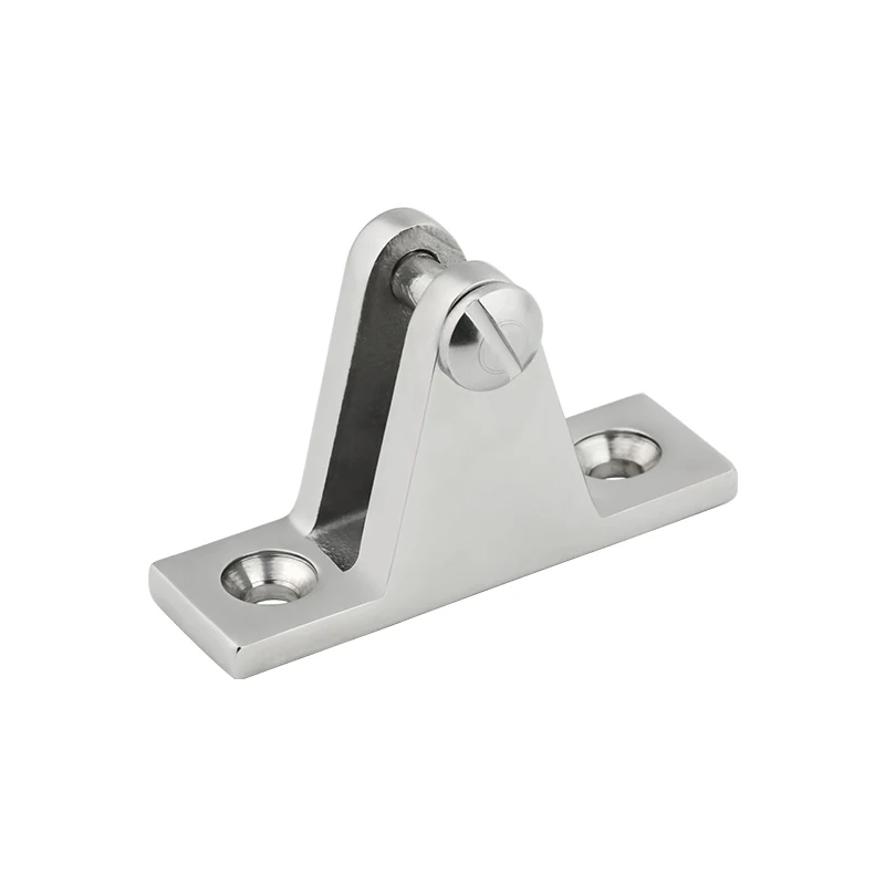 Bimini Top 90° Deck Hinge 316 Stainless Steel Marine Boat Hinge Mount Bimini Top Fitting Hardware