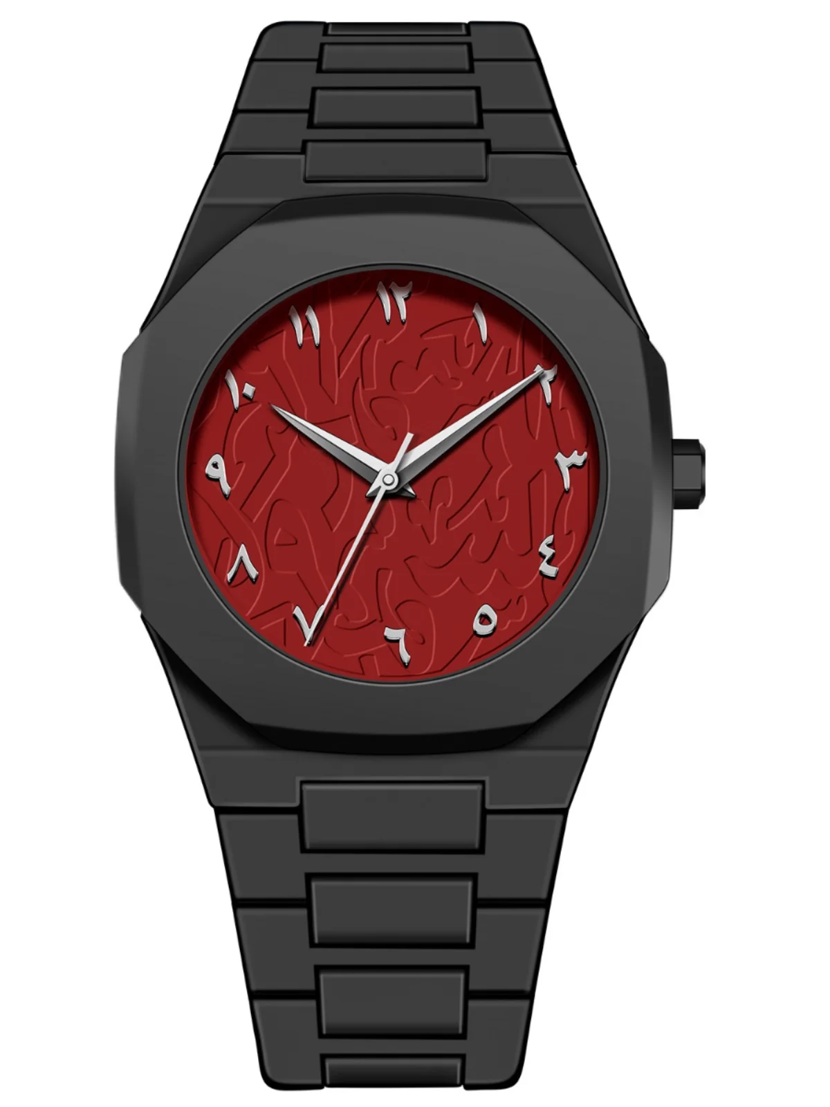 

High-end fashion and simplicity without logo scale men's Darth Vader watch student large dial non-mechanical watch