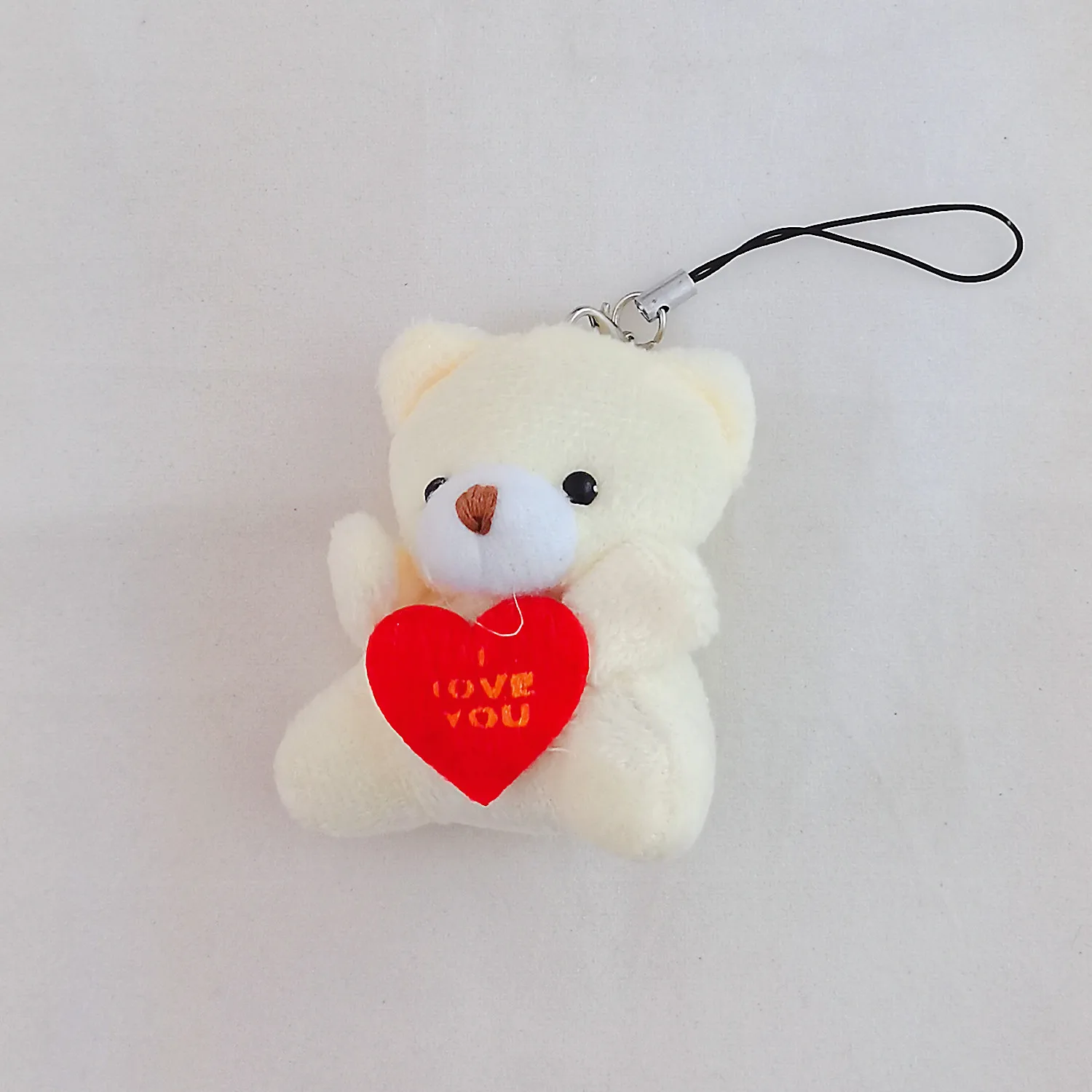 Plush Toy Teddy Bear Doll Love Heart Accessories Bag Pendant Stuffed Valentine Wedding Souvenir Gifts 8#