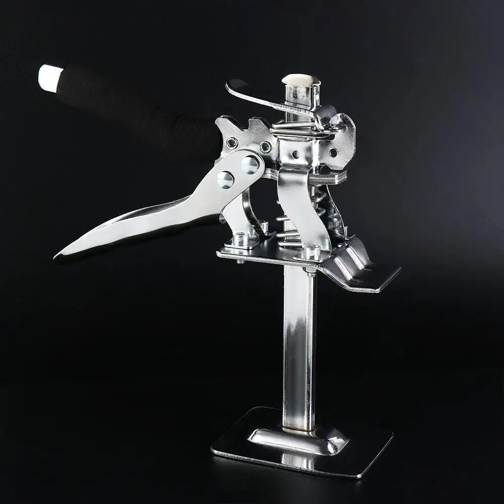 

Steel Tile Height Adjuster Labor-Saving Arm Precision Height Locator Lifter Professional with Foam Wrapped Handle Cabinet Jack