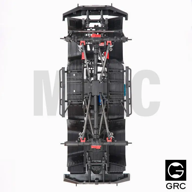 90046 piso trasero panel trasero piso medio placa inferior escudo AXIAL SCX10 ii 90047