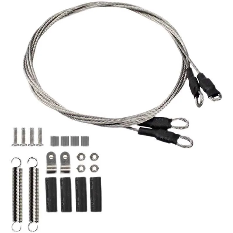 RC Crawler Front Dual‑Steel Cable Custom Simulation for MK07 JK07 CK5811 Axial TRX‑4 Multi‑scale RC Off‑road Truck Accessories
