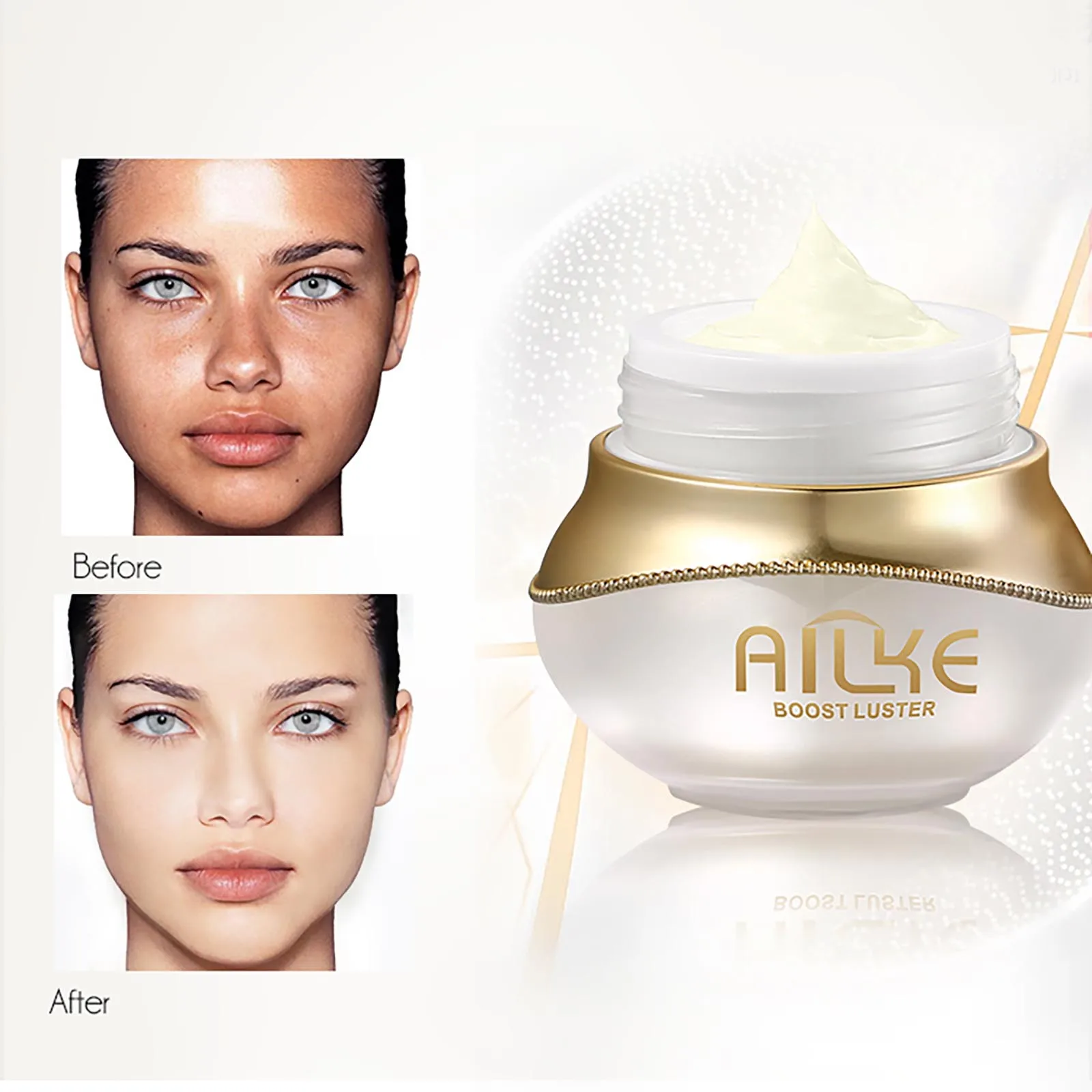 AILKE Lightening Facial Cream, Remove Dark Spots, Stains, Wrinkles, Anti- Aging, Improve Dull Skin, For All Skin Type Face Cream