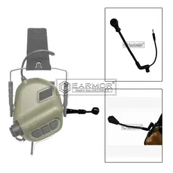 OPSMEN EARMOR Tactical S04/S09/S10 auricolare microfono sostituzione Boom mic collection per auricolare tattico EARMOR M32 e M32H