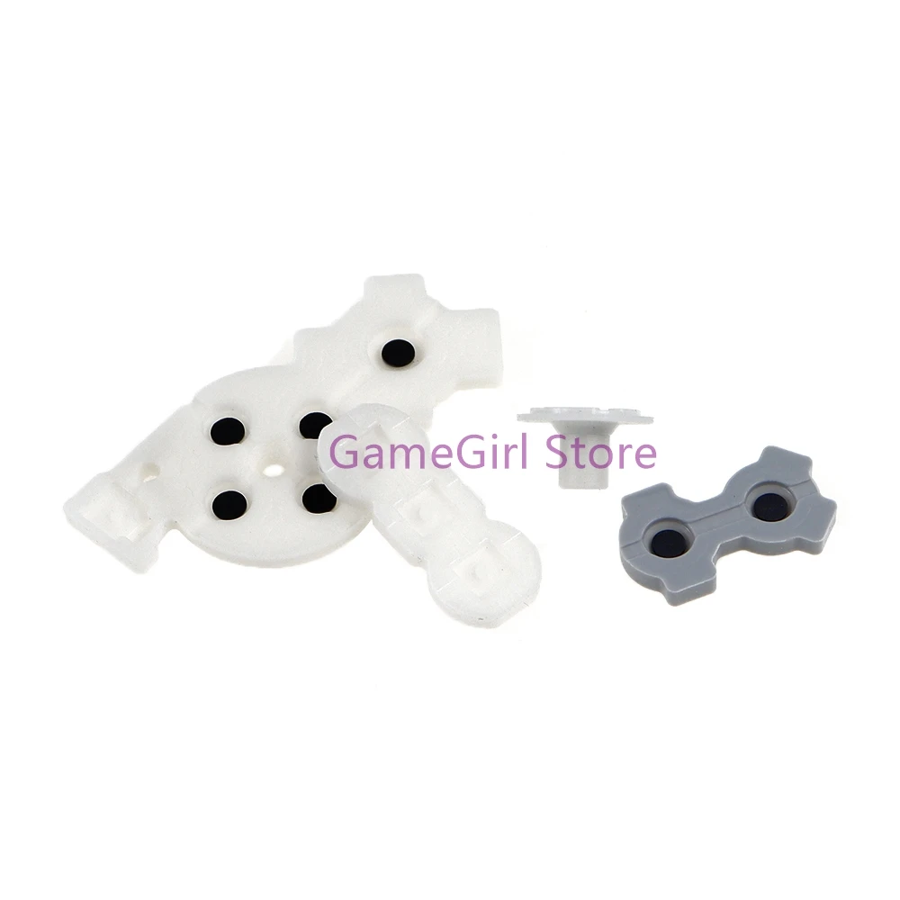 50sets Conductive Rubber Silicone Button Pad for Nintendo WII Right Controller Replacement Kits