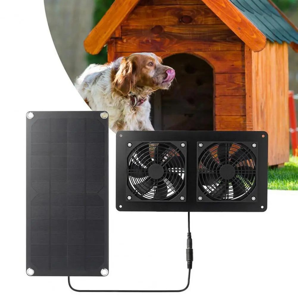 

Sun-powered Fan Wire-free Solar Fan for Efficient Rvs Greenhouses Waterproof Design 3000rpm High Speed Wide Application Solar