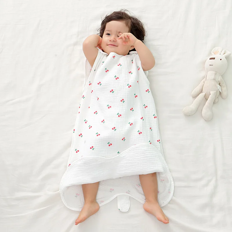 Kangobaby # Soft Life # ฤดูใบไม้ผลิฤดูร้อนเด็ก Muslin ผ้าฝ้ายนอนหลับสบาย Breathable Wrap สำหรับทารกแรกเกิด